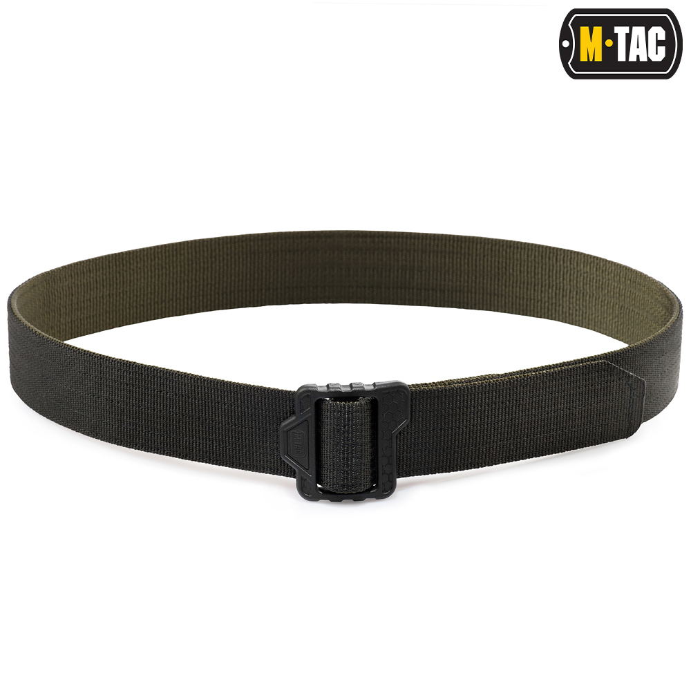 M-Tac Double Duty Tactical Belt Hex L Olive/Negru 2