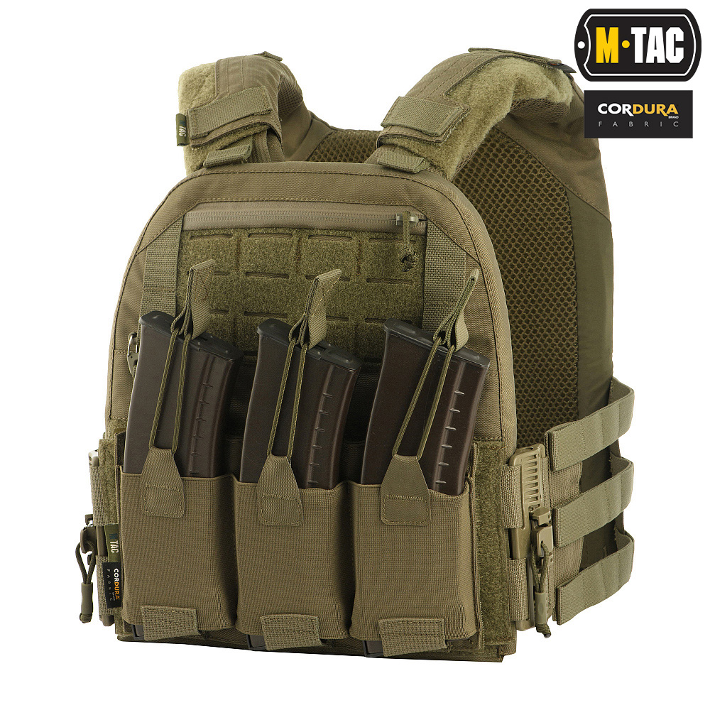 M-Tac Plate Carrier Cuirass QRS Ranger Green 3