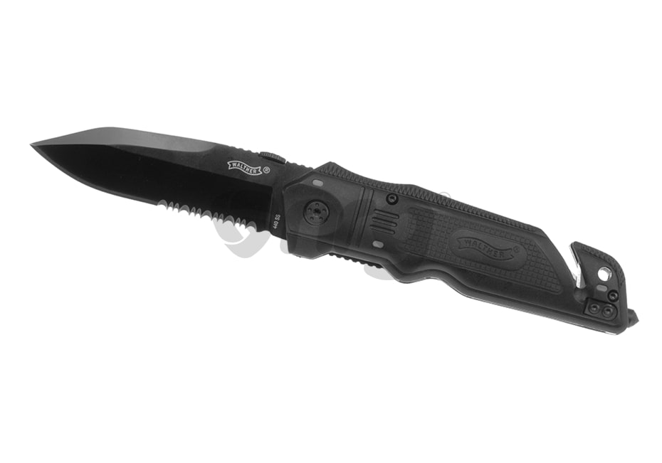 Walther cutit pliabil Emergency Rescue Negru 3