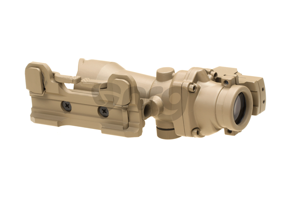 Aim-O combo combat scope ACOG 4x32 / Reflex Sight QD Desert 3