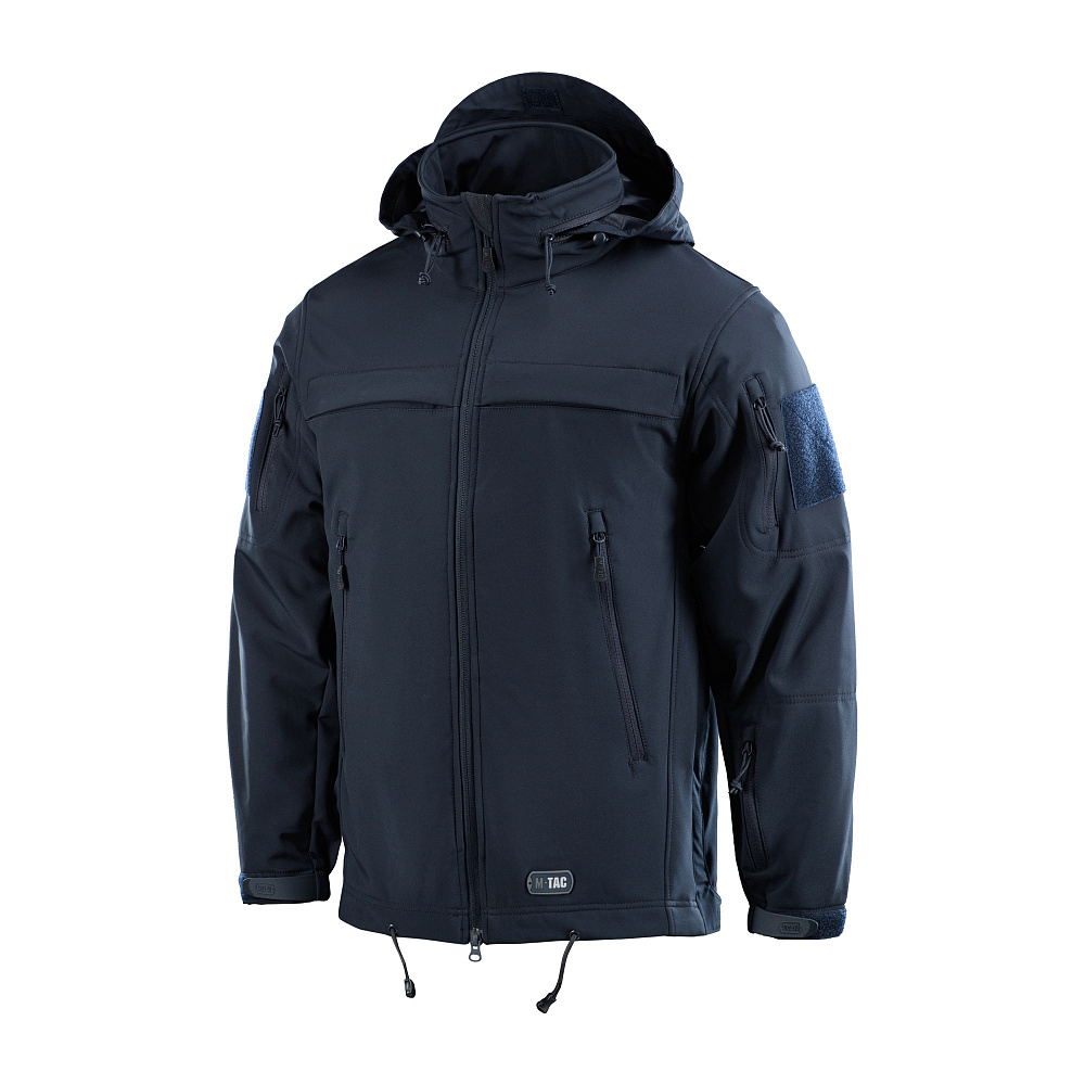 M-Tac Soft Shell Police jacket Navy Blue  L 4