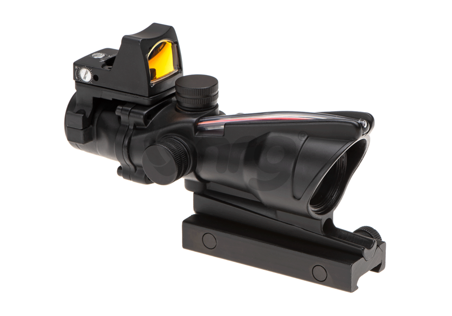 Aim-O combo combat scope ACOG 4x32C / Reflex Sight Fibra Negru 9