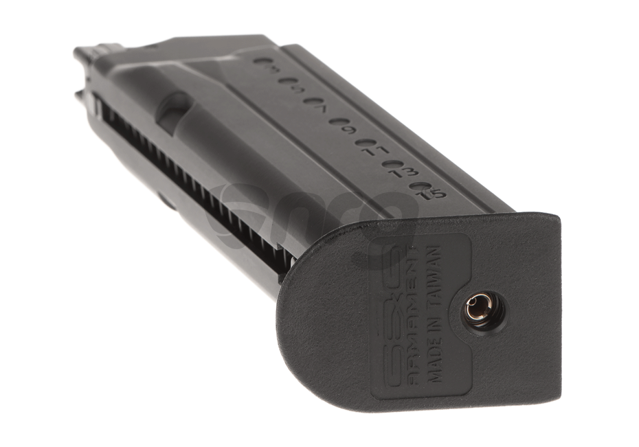 G&G incarcator Piranha 25 bile Negru 2