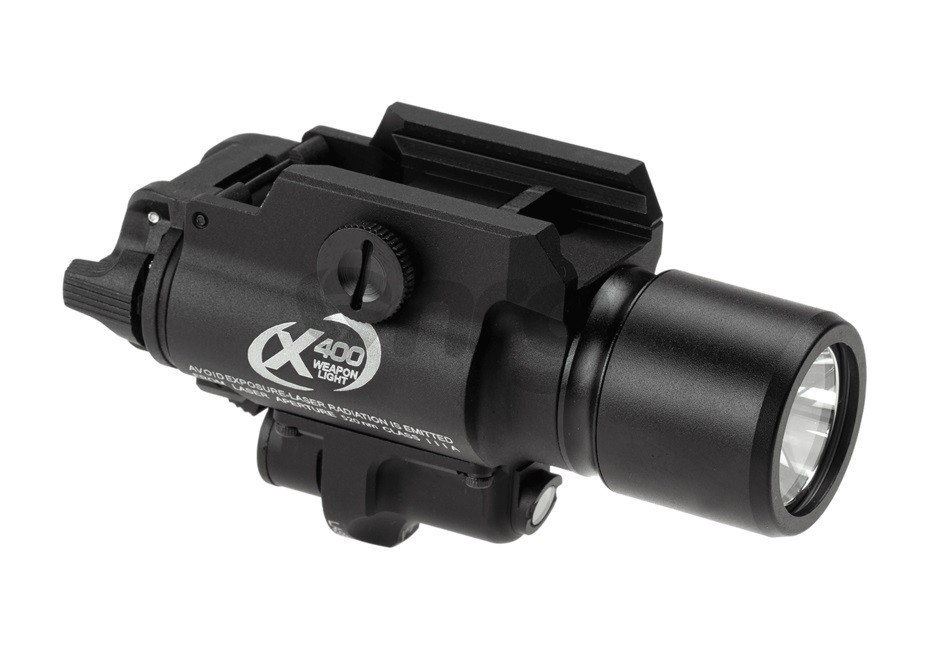 WADSN lanterna tactica + laser Verde X400 2
