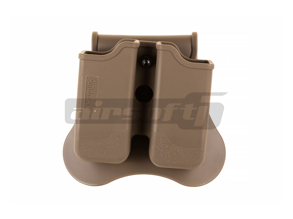 Amomax port incarcatoare M9/P226/P-09 Dark Earth