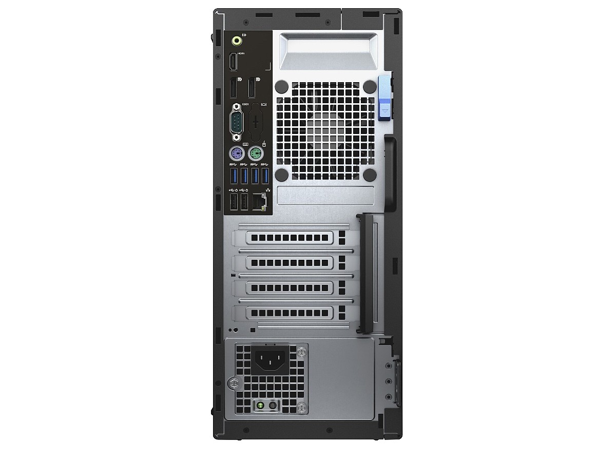 Dell Optiplex 7040, Core i5-6500 pana la 3.60GHz, 8GB DDR4, 256GB SSD, DVD, Tower, calculator refurbished, Windows Pro