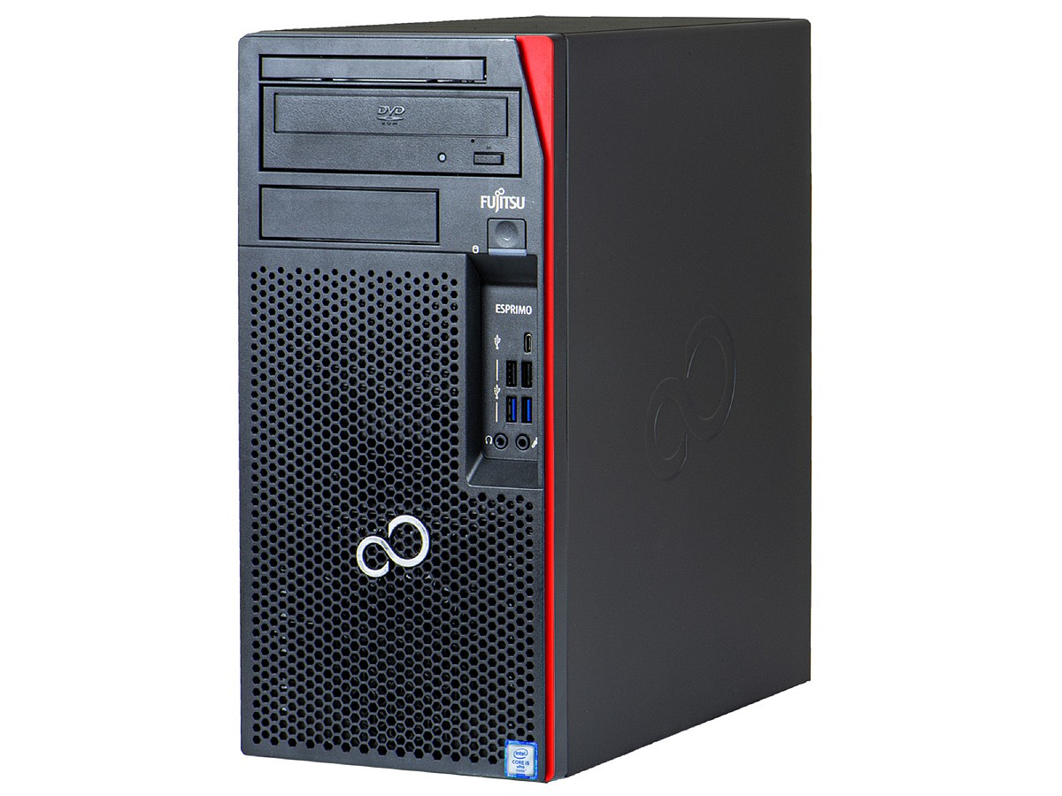 Fujitsu Esprimo P957, Core i5-7400 pana la 3.50GHz, 8GB DDR4, 256GB SSD, DVD, Tower, calculator refurbished