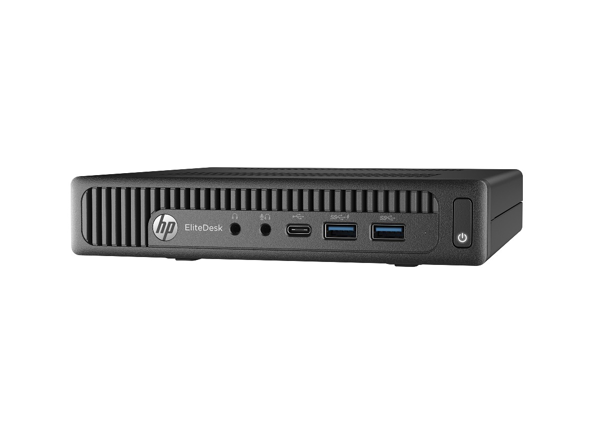HP EliteDesk 800 G2, Core i7-6700T pana la 3.60GHz, 8GB DDR4 SODIMM, 256GB SSD, MiniPC, calculator refurbished, Windows 10 Home