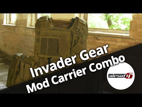 Invader Gear vesta tactica Mod Carrier Combo Olive 5