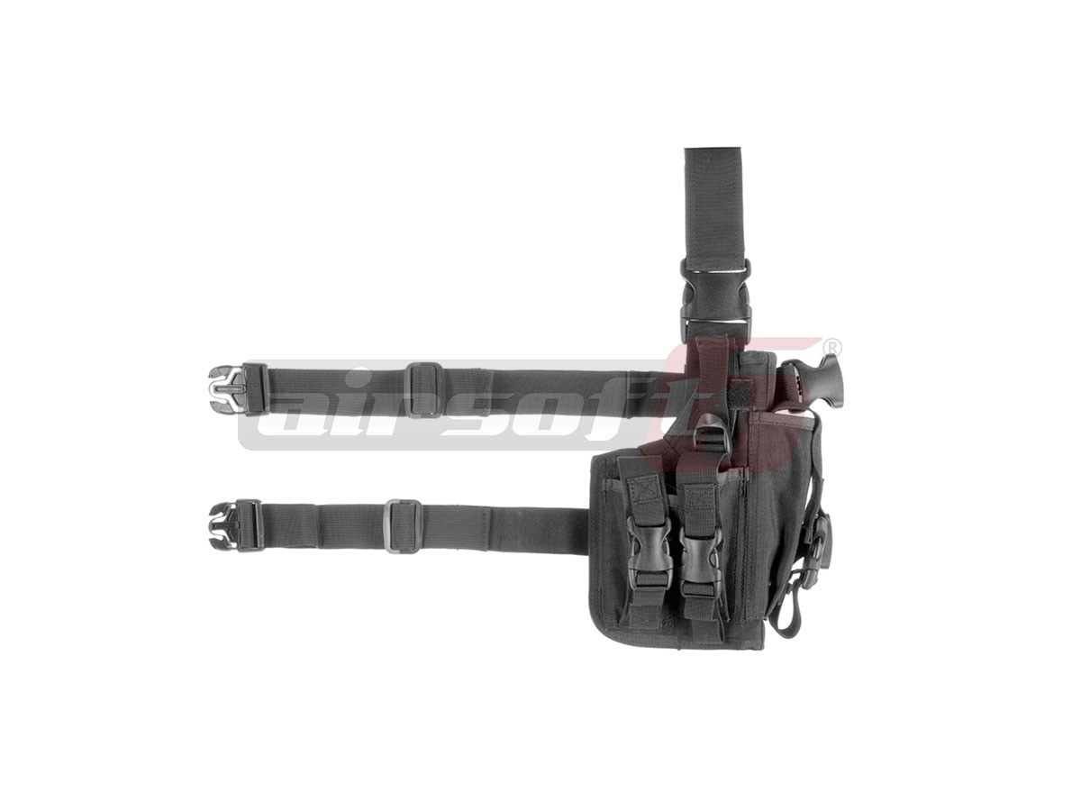 Invader Gear toc pistol pentru picior SOF Negru 4
