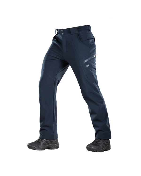 M-Tac pantaloni Soft Shell Winter Navy Blue S 7