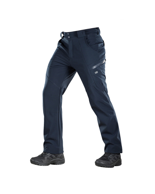 M-Tac pantaloni Soft Shell Winter Navy Blue XL 2