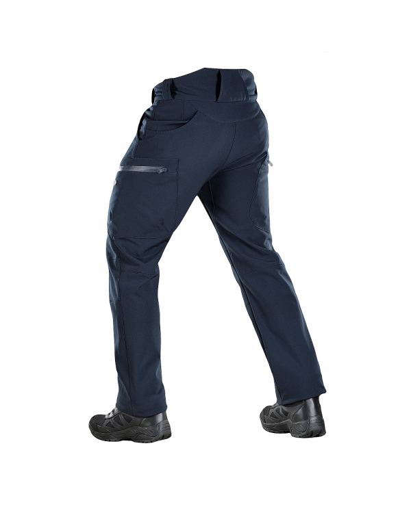 M-Tac pantaloni Soft Shell Winter Navy Blue XL 5