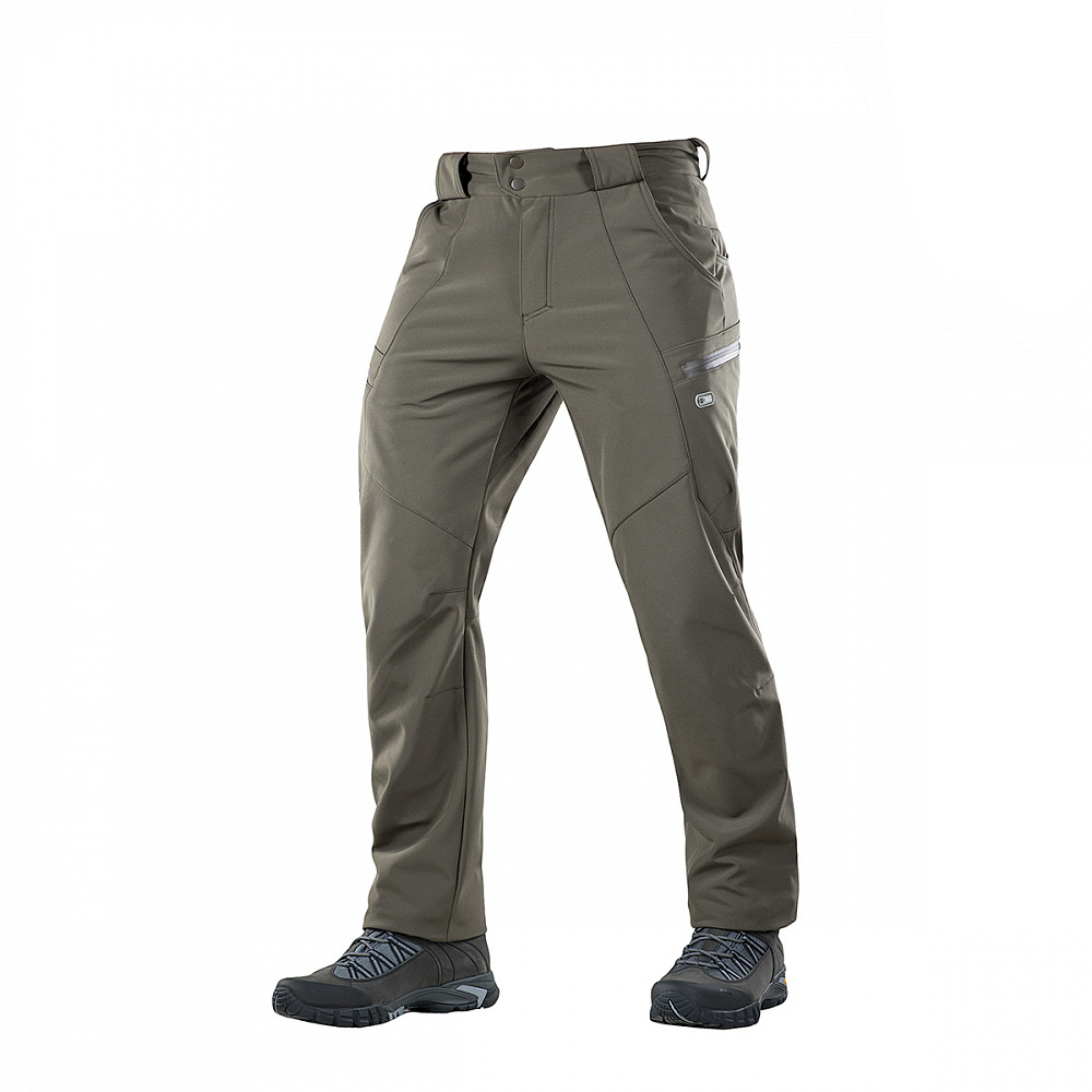 M-Tac pantaloni Soft Shell Winter Olive M 3