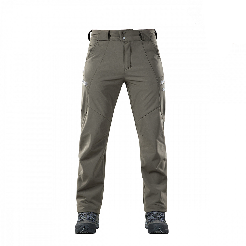 M-Tac pantaloni Soft Shell Winter Olive M 4
