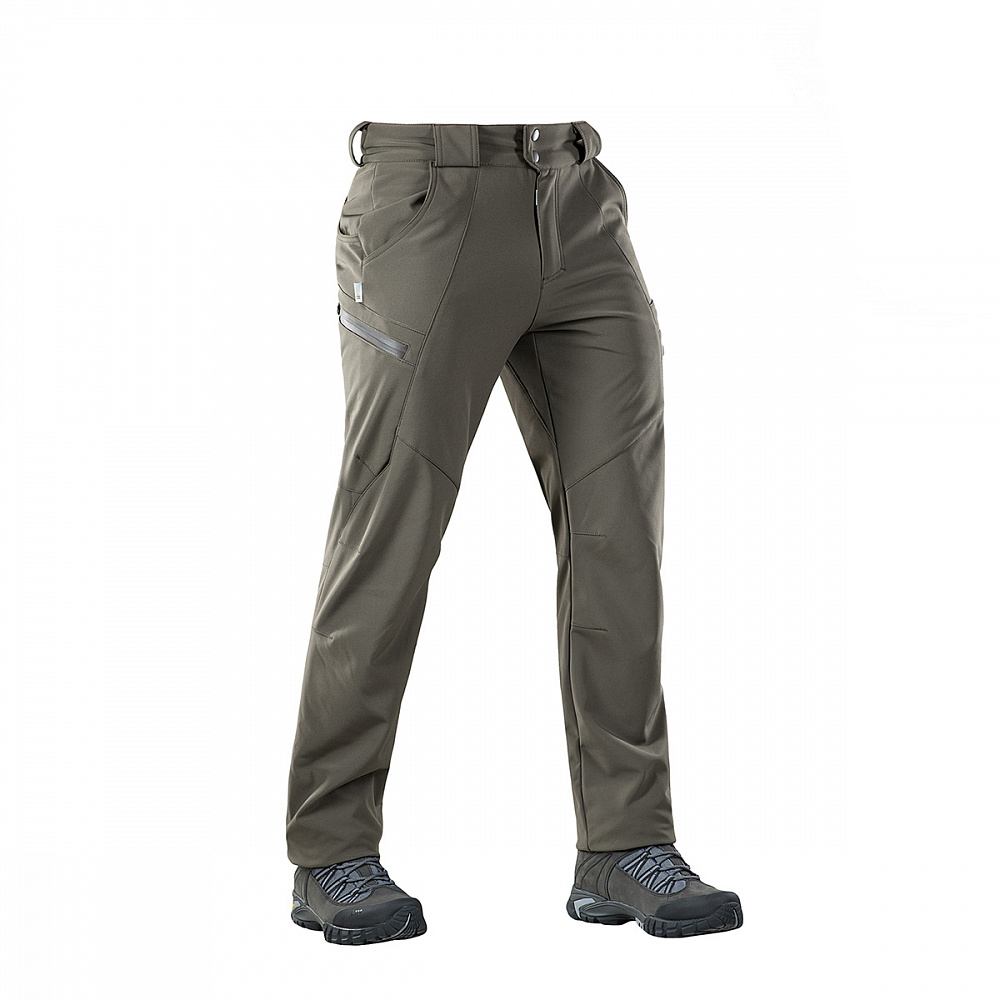 M-Tac pantaloni Soft Shell Winter Olive M 5