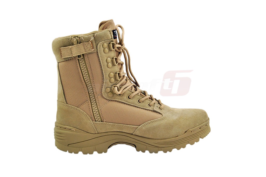 Mil-Tec bocanci cu fermoar Coyote Nr. 44