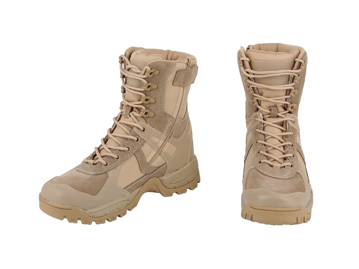 Mil-Tec bocanci Patrol cu fermoar Coyote Nr. 42