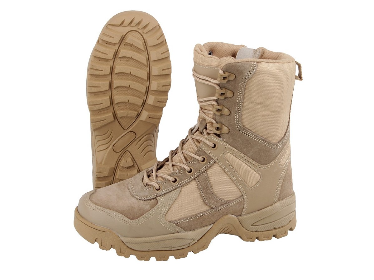 Mil-Tec bocanci Patrol cu fermoar Coyote Nr. 45