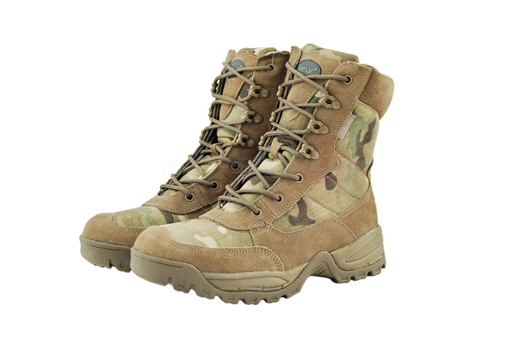 Mil-Tec bocanci tactici cu fermoar Multicam Nr. 45 5
