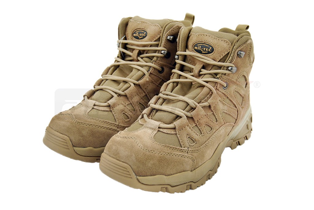 Mil-Tec bocanci squad stiefel 5 inch Coyote Nr. 43 7