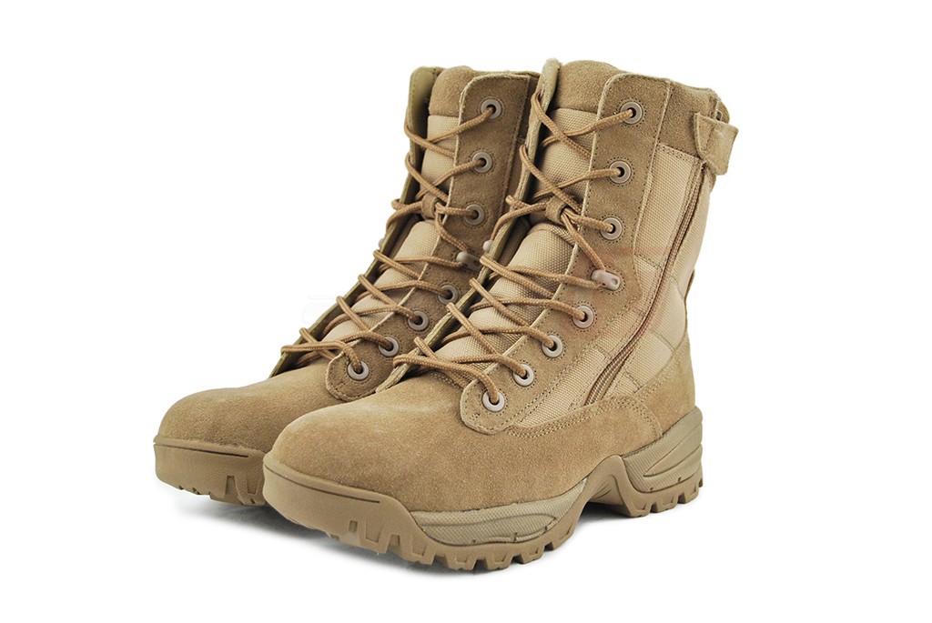 Mil-Tec bocanci cu fermoar dublu Coyote Nr. 45