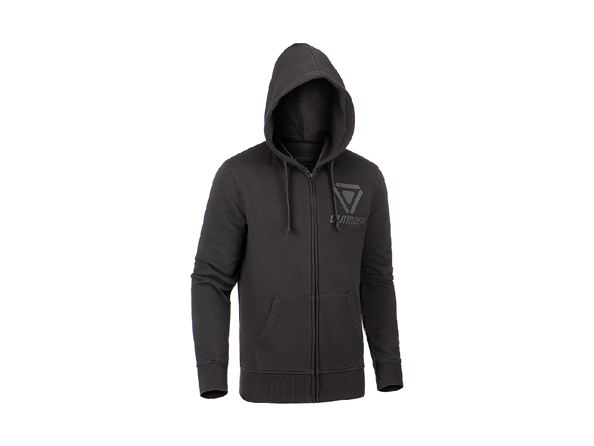 Outrider Hanorac cu fermoar Negru XS 2