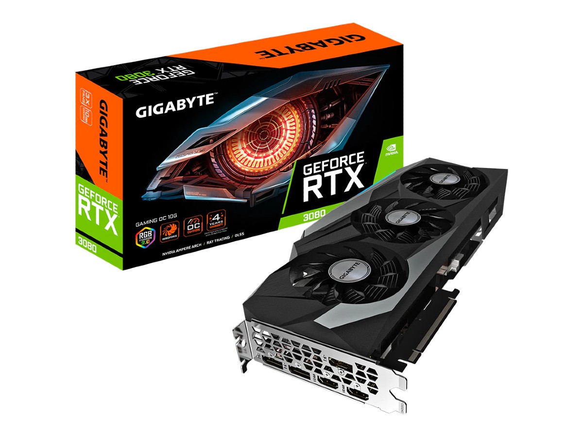 Placa video Gigabyte GeForce® RTX™ 3080 GAMING OC 2.0 LHR, 10GB GDDR6X, 320-bit