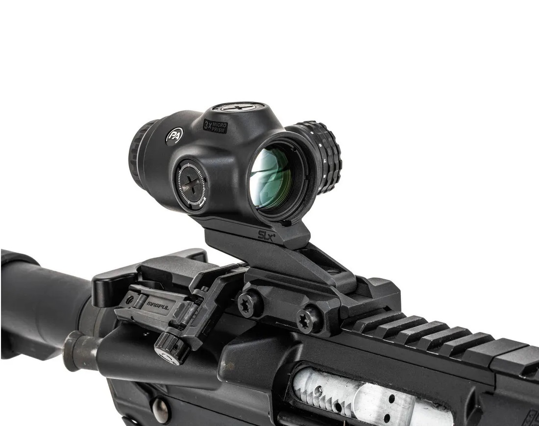Primary Arms Micro Prism SLx 3X Red ACSS Raptor Reticle Meter 5.56 / .308 Win 2