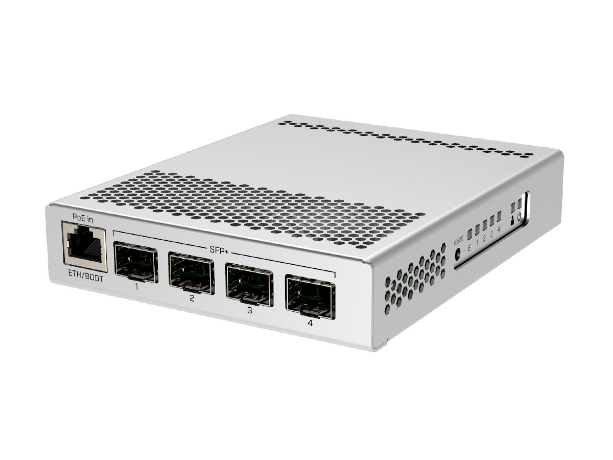 Smart Switch, 1 x Gigabit, 4 x SFP+ 10Gbps 3