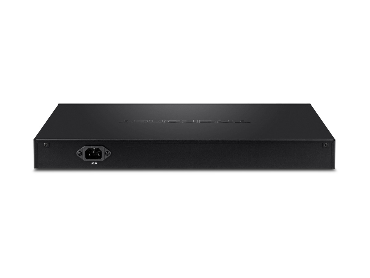 Switch 52 porturi Gigabit Web Smart, 48 x PoE+, 4 x Gigabit/SFP - TRENDnet 2