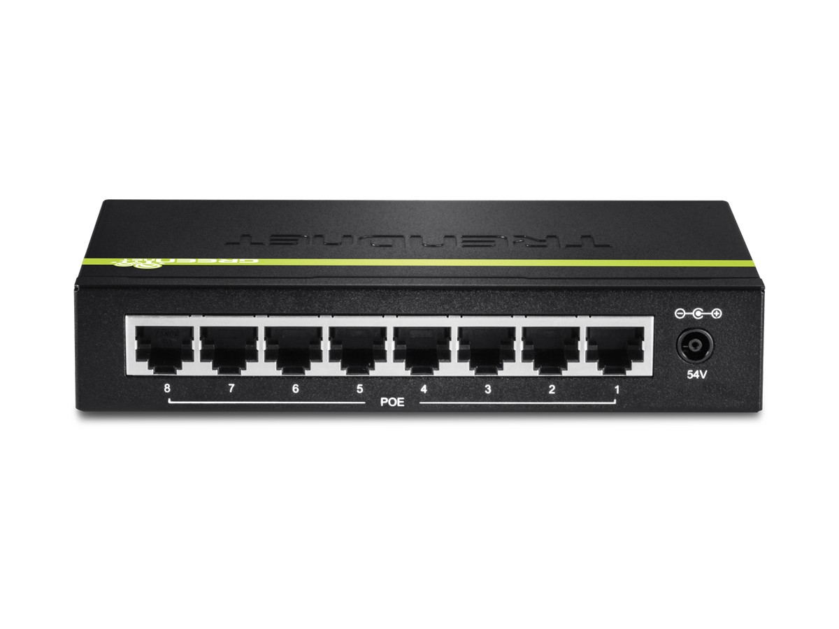 Switch 8 porturi Gigabit PoE/PoE+ 123W - TRENDnet 2