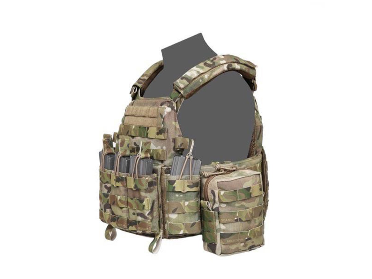 Warrior Vesta tactica DCS DA 5.56 Config Multicam M 4