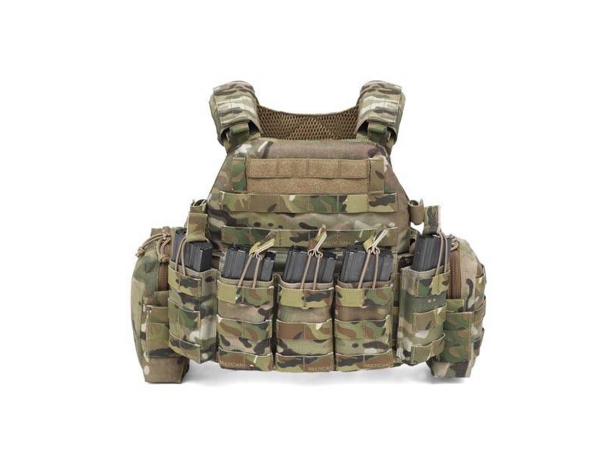 Warrior Vesta tactica DCS DA 5.56 Config Multicam M 6